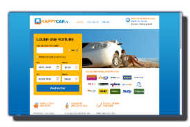 screenshot de www.happycar.fr